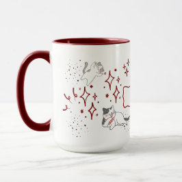 Caneca Gato Caprichoso Nome Personalizado