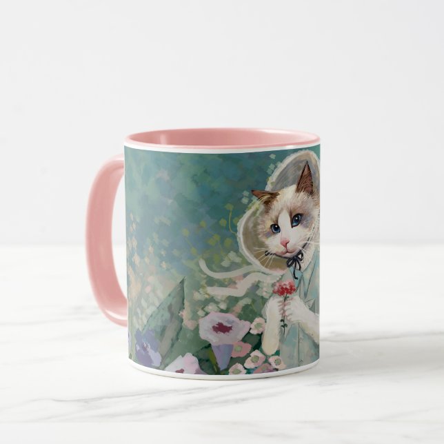 Caneca Gato Cinto (Frente Esquerda)