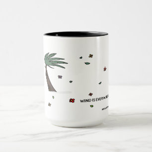 Caneca Gato/cozinha - Vento em todo lugar