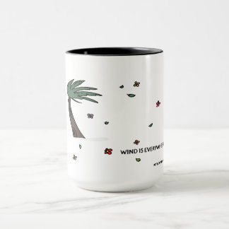 Caneca Gato/cozinha - Vento em todo lugar