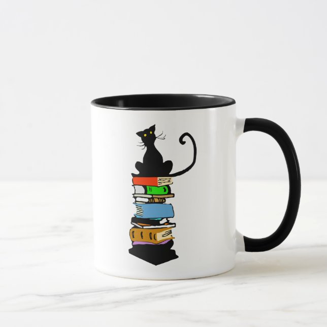 Caneca Gato da biblioteca (Direita)