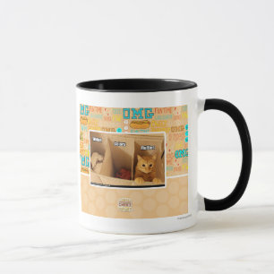 Caneca Gato da lavanderia