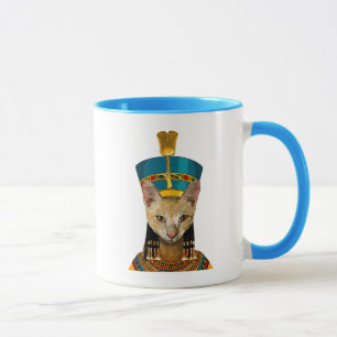 Caneca Gato da Rainha Egípcia