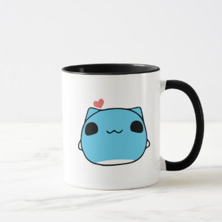 Caneca Gato de Capoo de BugCat, amor de Gato de Kawaii