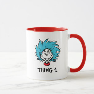 Caneca Gato de Chapéu Coisa Um
