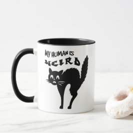 Caneca Gato de fora de uso