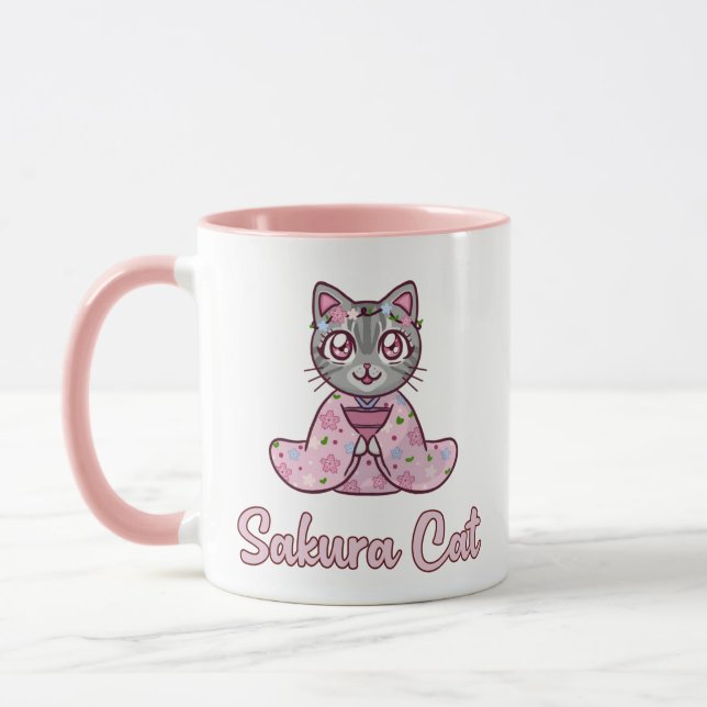 Caneca Gato de Gato Sakura (Esquerda)