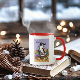 Caneca Gato de Natal