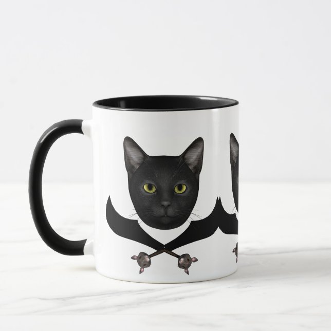 Caneca Gato de Sinalizador Pirata (Esquerda)