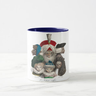 Caneca Gato De Vintage Histórico De Gatos Ancestrais Hist