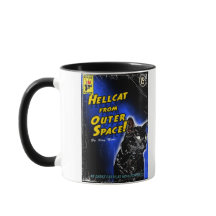 Gato do inferno do espaço!