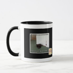 Caneca Gato do porão, desorientado leve