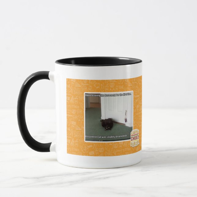 Caneca Gato do porão, desorientado leve (Esquerda)