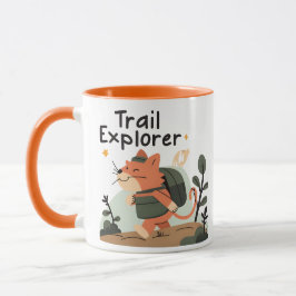 Caneca Gato do Trail Explorer - Coffee Mug