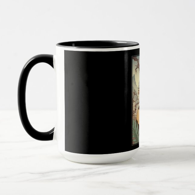 Caneca Gato em estilo japonês (Esquerda)