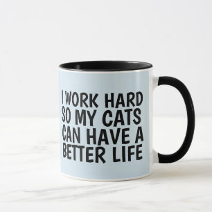 Caneca Gato Engraçado, Foguetes De Café, DURO MELHOR A VI