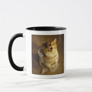 Caneca Gato envolvido na gaze médica