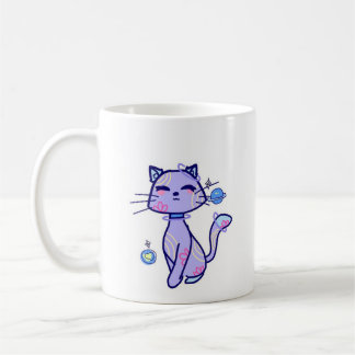 Caneca gato espacial