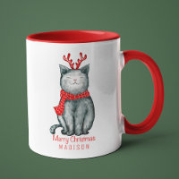 Gato Festivo Gato Feliz, Nome Personalizado de Nat