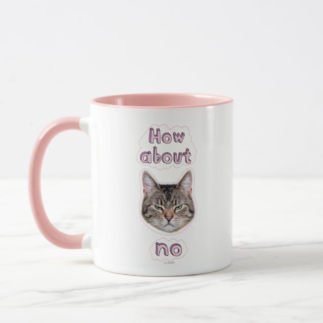 Caneca Gato irritado (Esquerda)