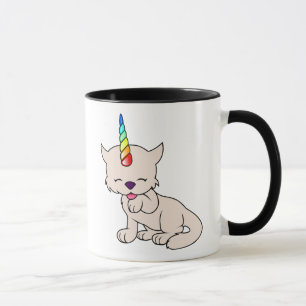 Caneca Gato mágico = Kittycorn do unicórnio
