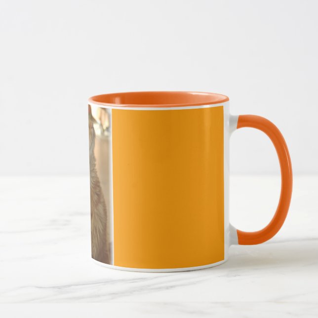 Caneca Gato malhado alaranjado Citten (Direita)