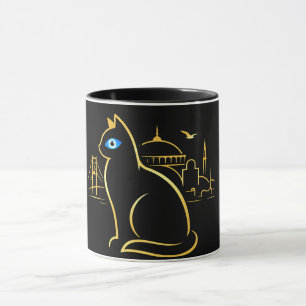 Caneca Gato Místico de Istambul