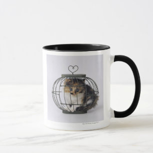 Caneca Gato na gaiola