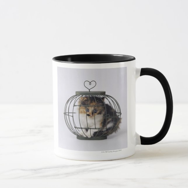 Caneca Gato na gaiola (Direita)