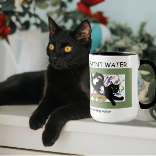 Caneca Gato Negro do Artista
