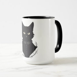 Caneca Gato Negro Encantado de Salem