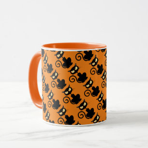 Caneca Gato Negro Spooky