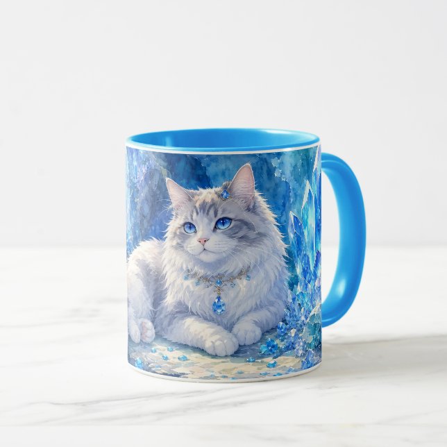 Caneca Gato Neve Real (Frente Esquerda)