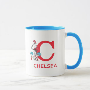Caneca Gato no Chapéu, Coisa Um Nome & Monograma C