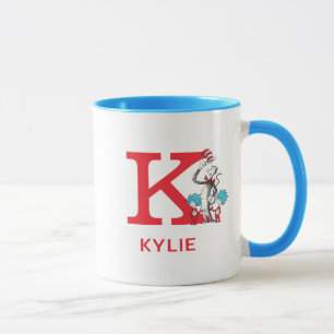 Caneca Gato no Chapéu, Coisa Um Nome & Monograma K