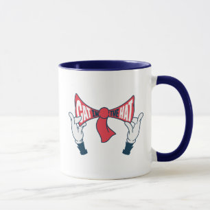 Caneca Gato no Chapéu   Gravação de Arco de Texto Cat