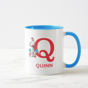 Caneca Gato no Chapéu, Nome do Coisa Um e Monograma Q