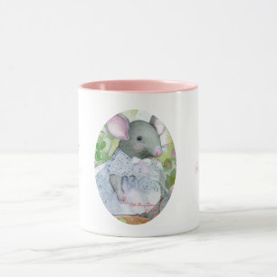 Caneca Gato persa fofo de Natal