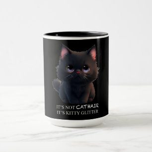 Caneca Gato preto fofo