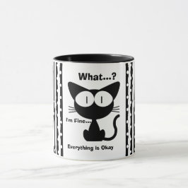 Caneca Gato Preto, Gato Fofo