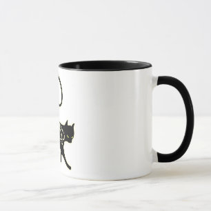 Caneca Gato preto mau