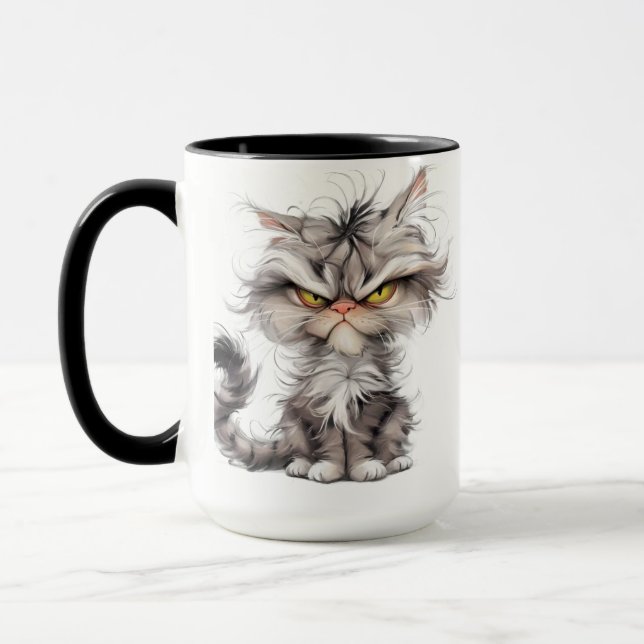 Caneca gato rabugento (Esquerda)