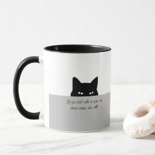 Caneca Gato Sneaky Fale com sua Gata