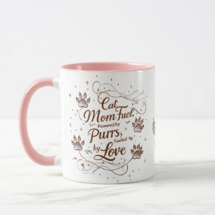 Caneca Gato Whimsic Mata Mãe - Combustível Roxo e Amor