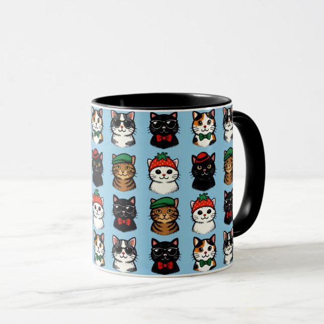 Caneca Gatos (Frente Esquerda)