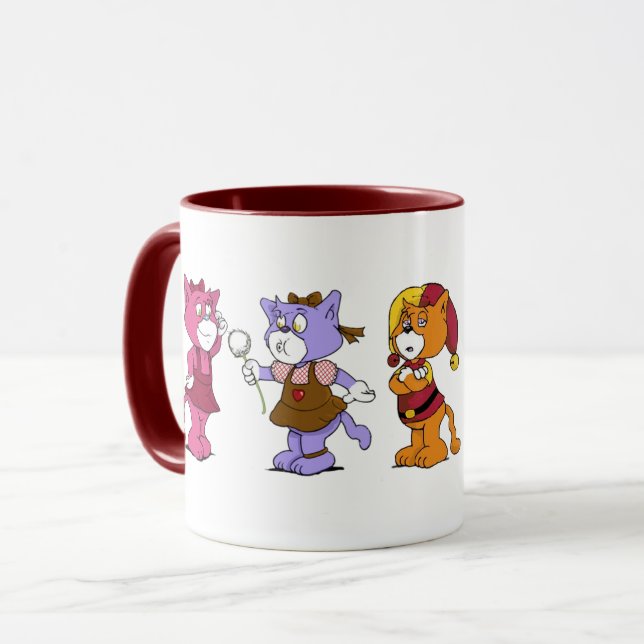Caneca Gatos Boomi (Frente Esquerda)