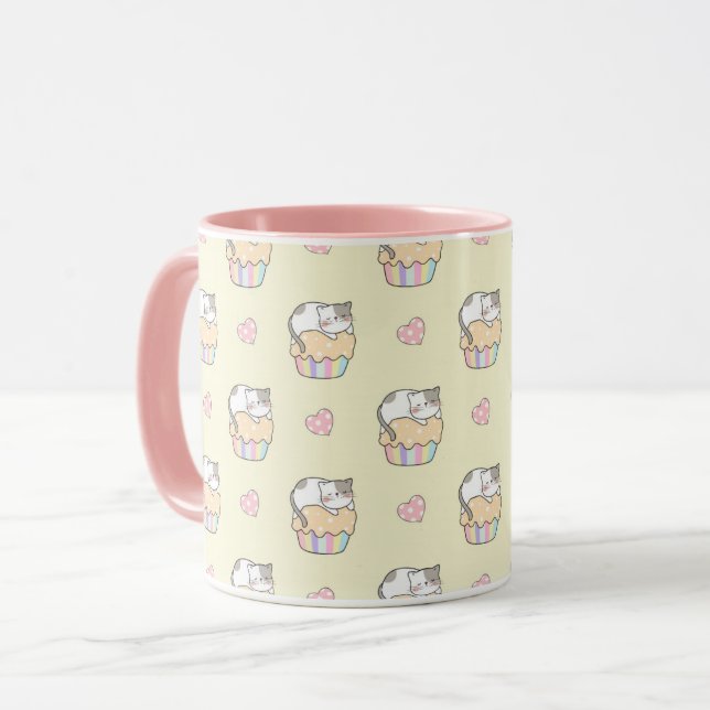 Caneca Gatos Cons (Frente Esquerda)