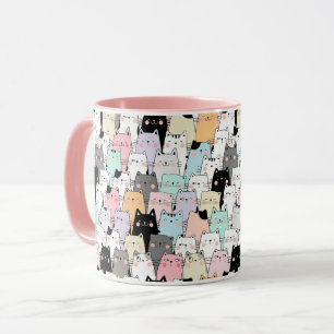 Caneca Gatos Cons