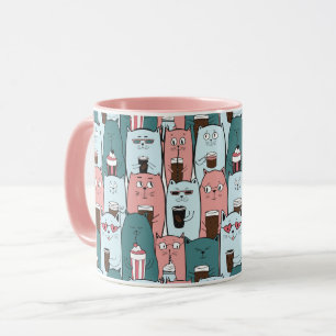 Caneca Gatos Cons