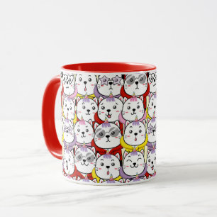 Caneca Gatos Cons